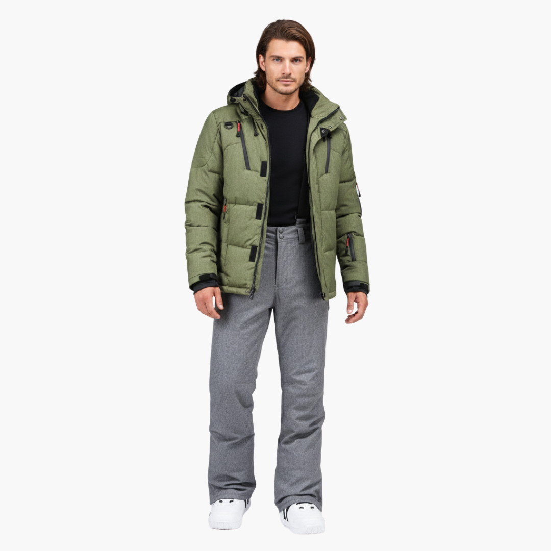 Ensemble ski homme avec veste et pantalon assortis