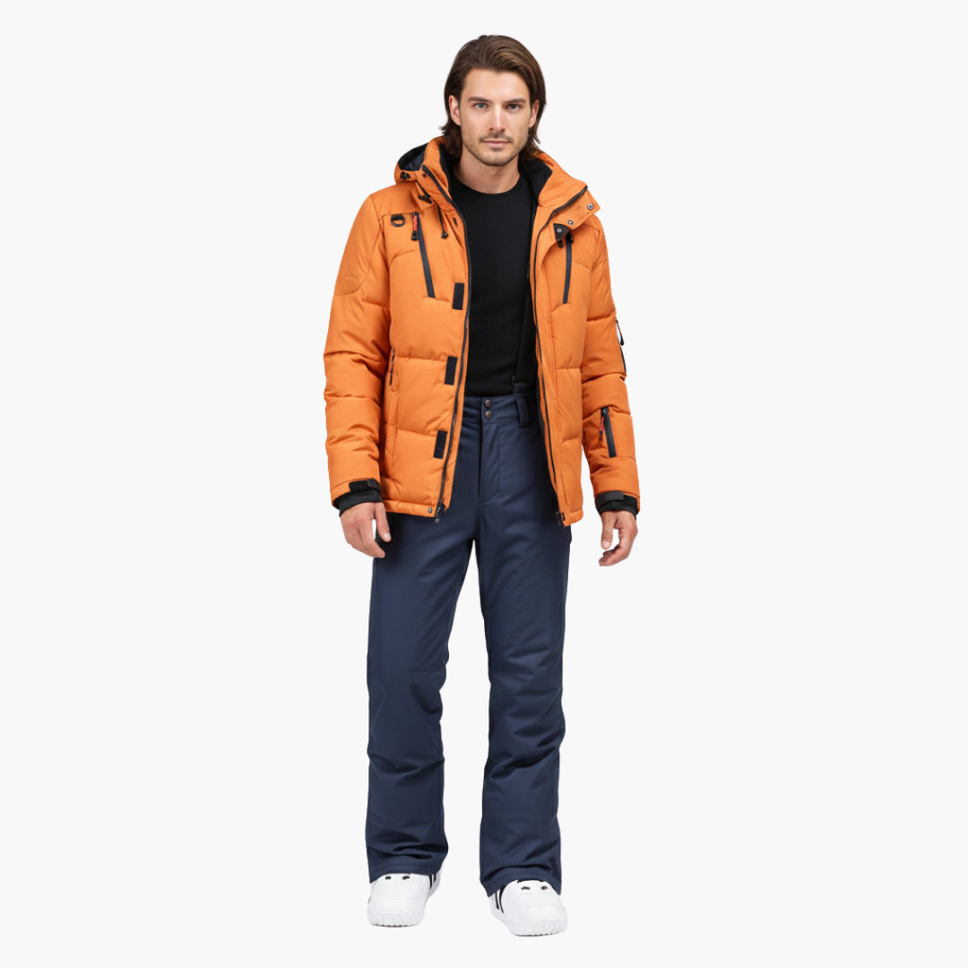 Ensemble ski homme avec veste et pantalon assortis