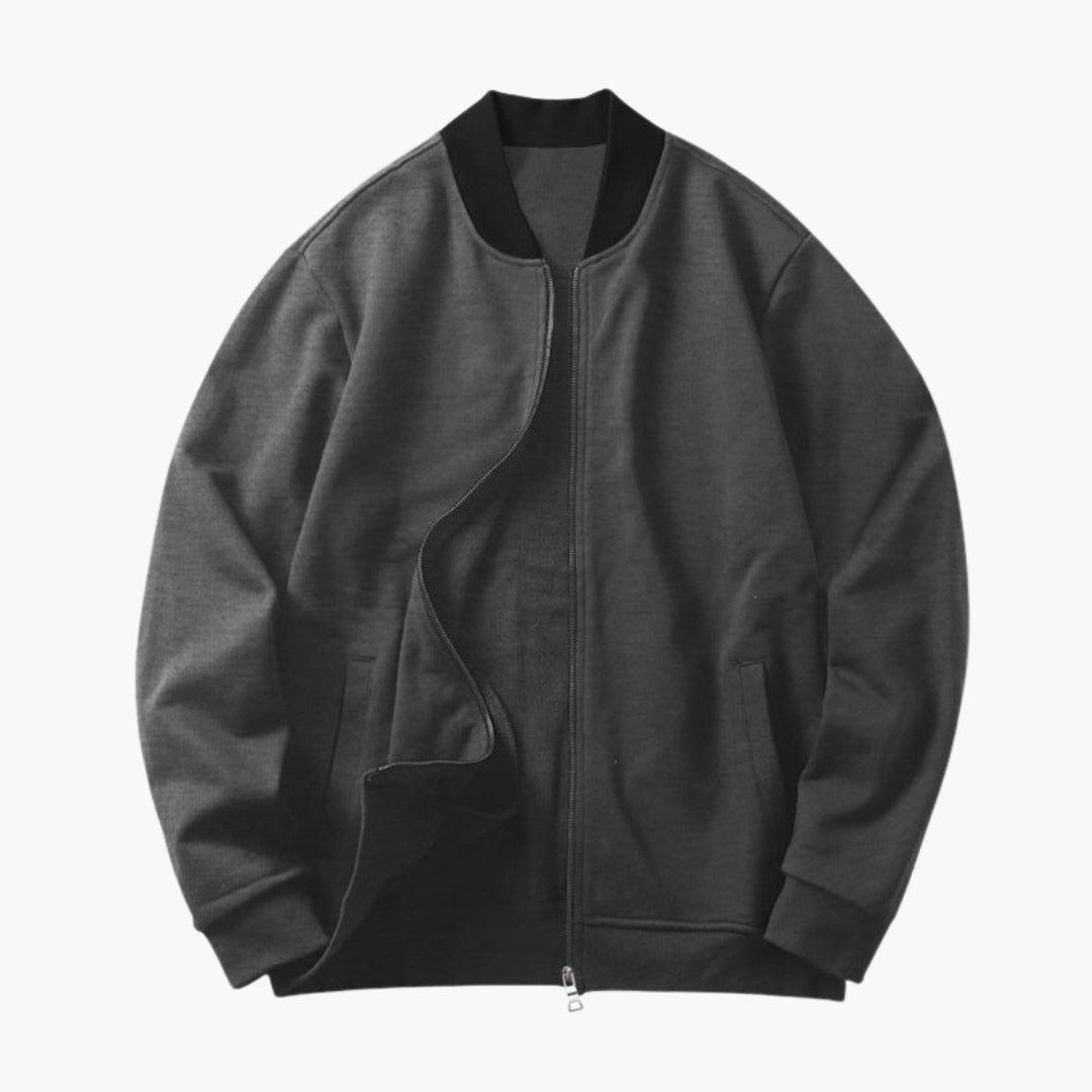 Blouson bomber til mænd med elastiske manchetter