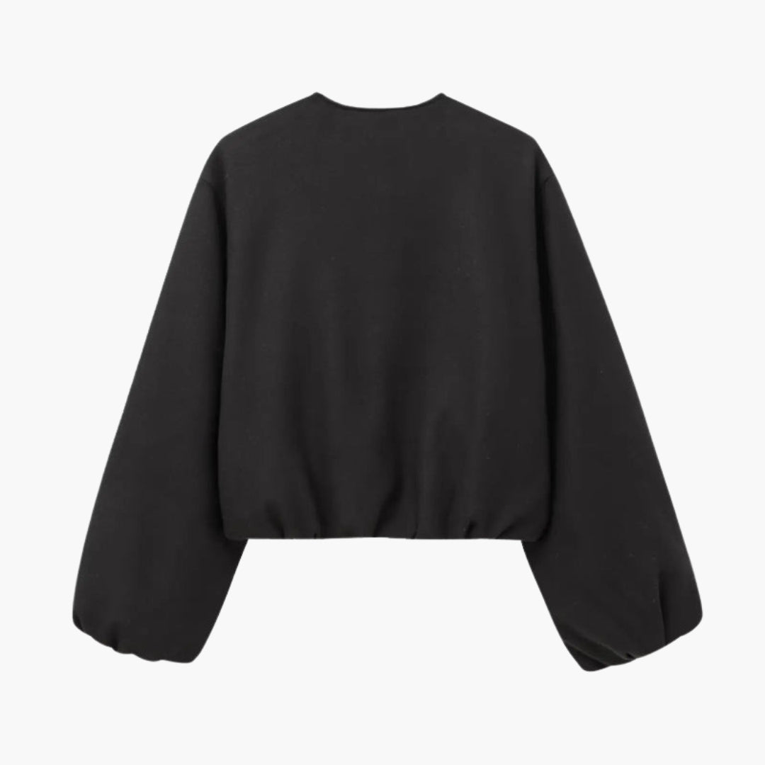Blouson bomber donna con chiusura lampo