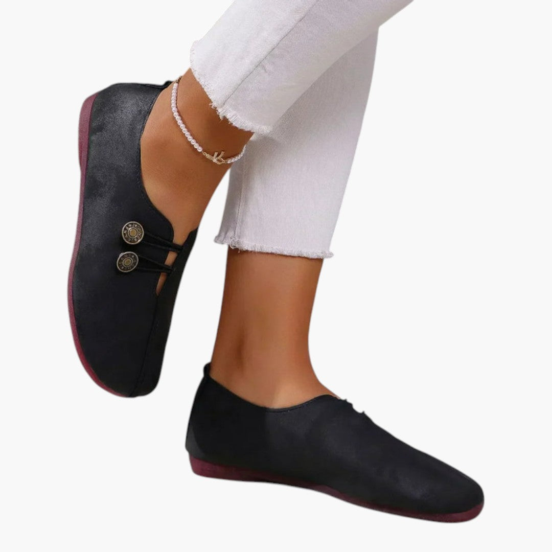 Chaussures Femme a Fermeture Élastique et Semelle Antidérapante