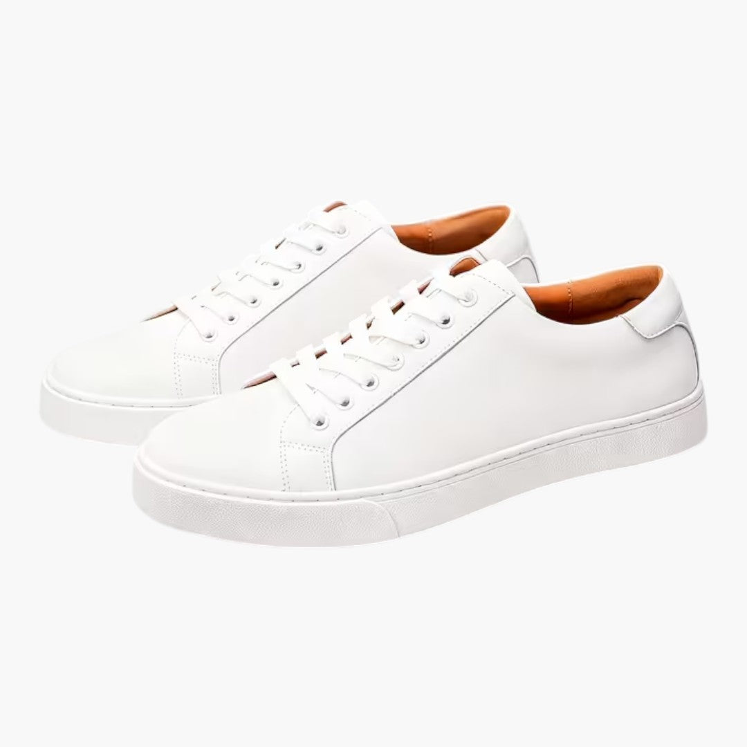 Chaussures Homme Sneakers avec Laçage et Bout Rond