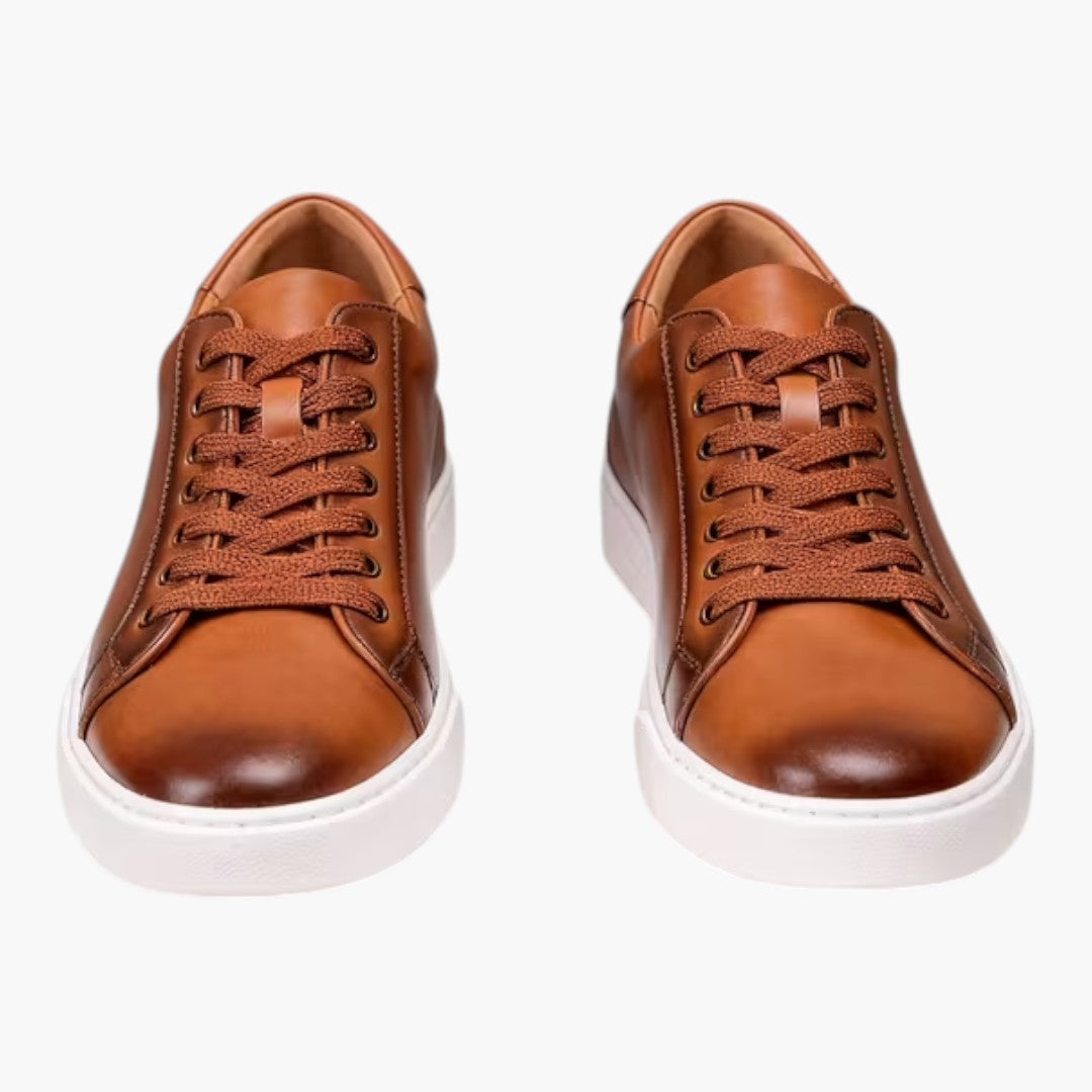 Chaussures Homme Sneakers avec Laçage et Bout Rond