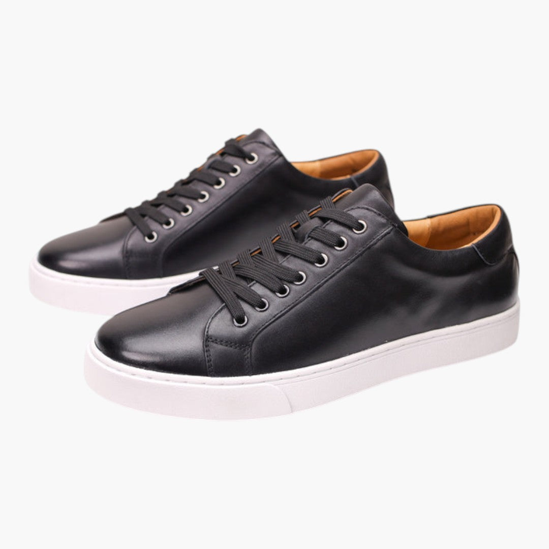 Chaussures Homme Sneakers avec Laçage et Semelle Caoutchouc
