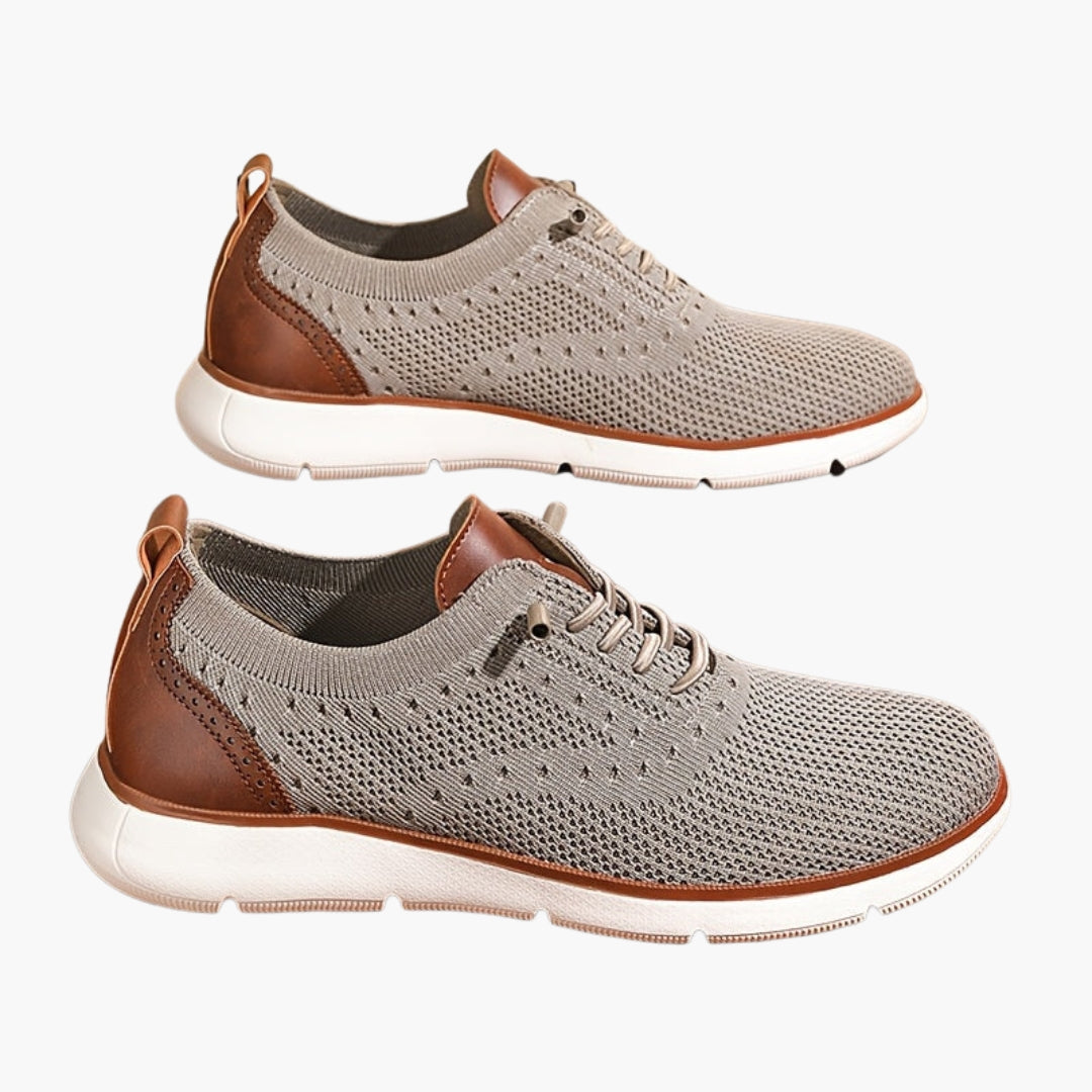 Chaussures Homme Sport Slip On avec Bout Rond et Semelle Caoutchouc
