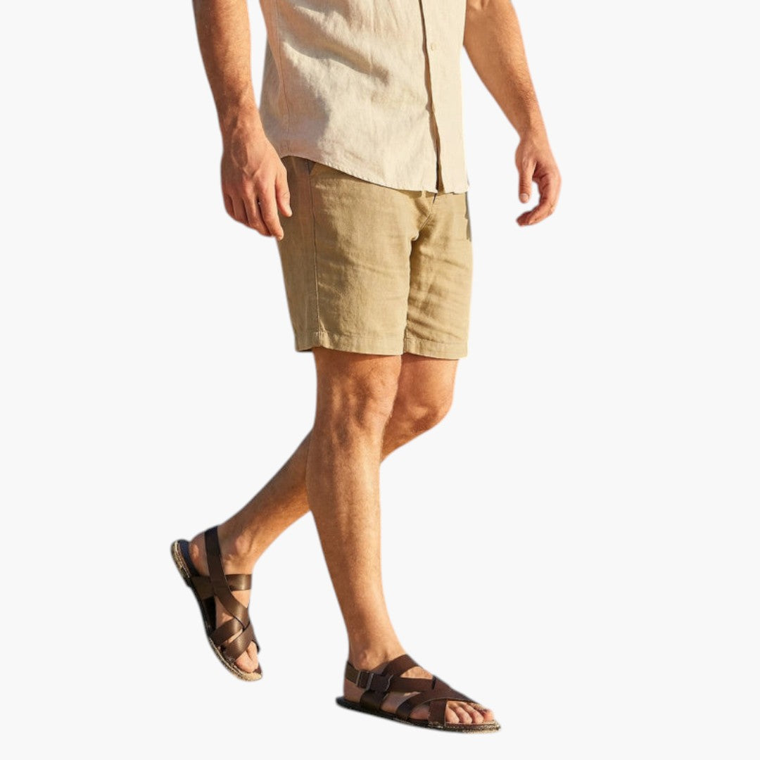 Chaussures Homme a Tige Respirante et Semelle en Caoutchouc