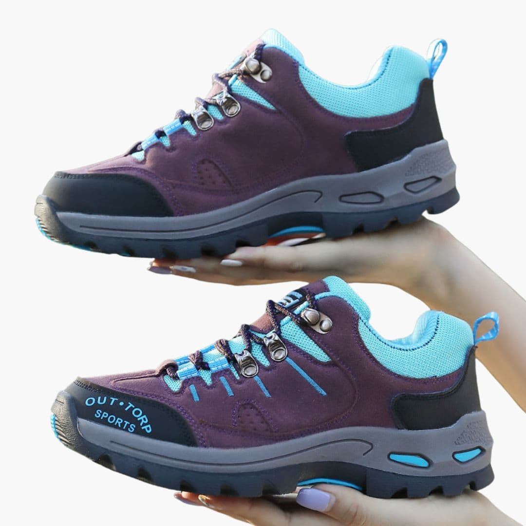 Chaussures de Randonnée Homme à Lacets avec Panneaux Mesh