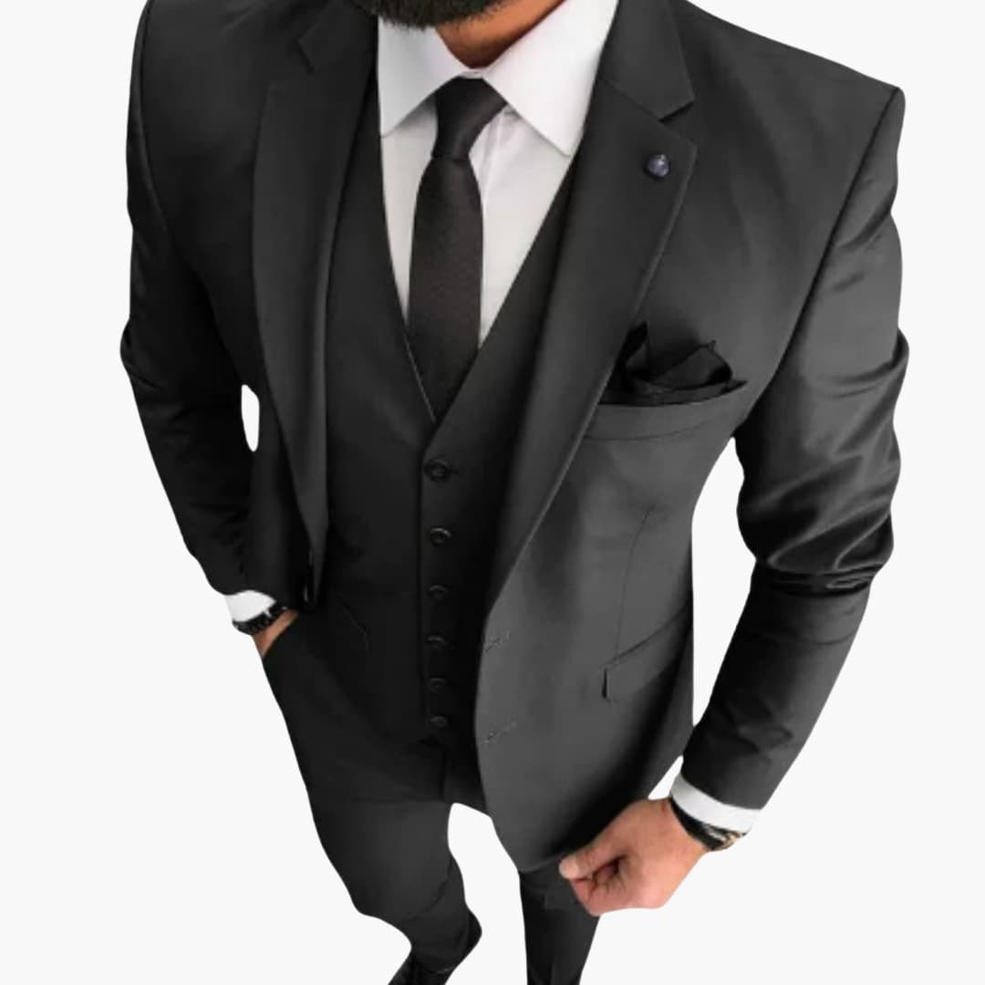 Costume tre pezzi uomo con gilet