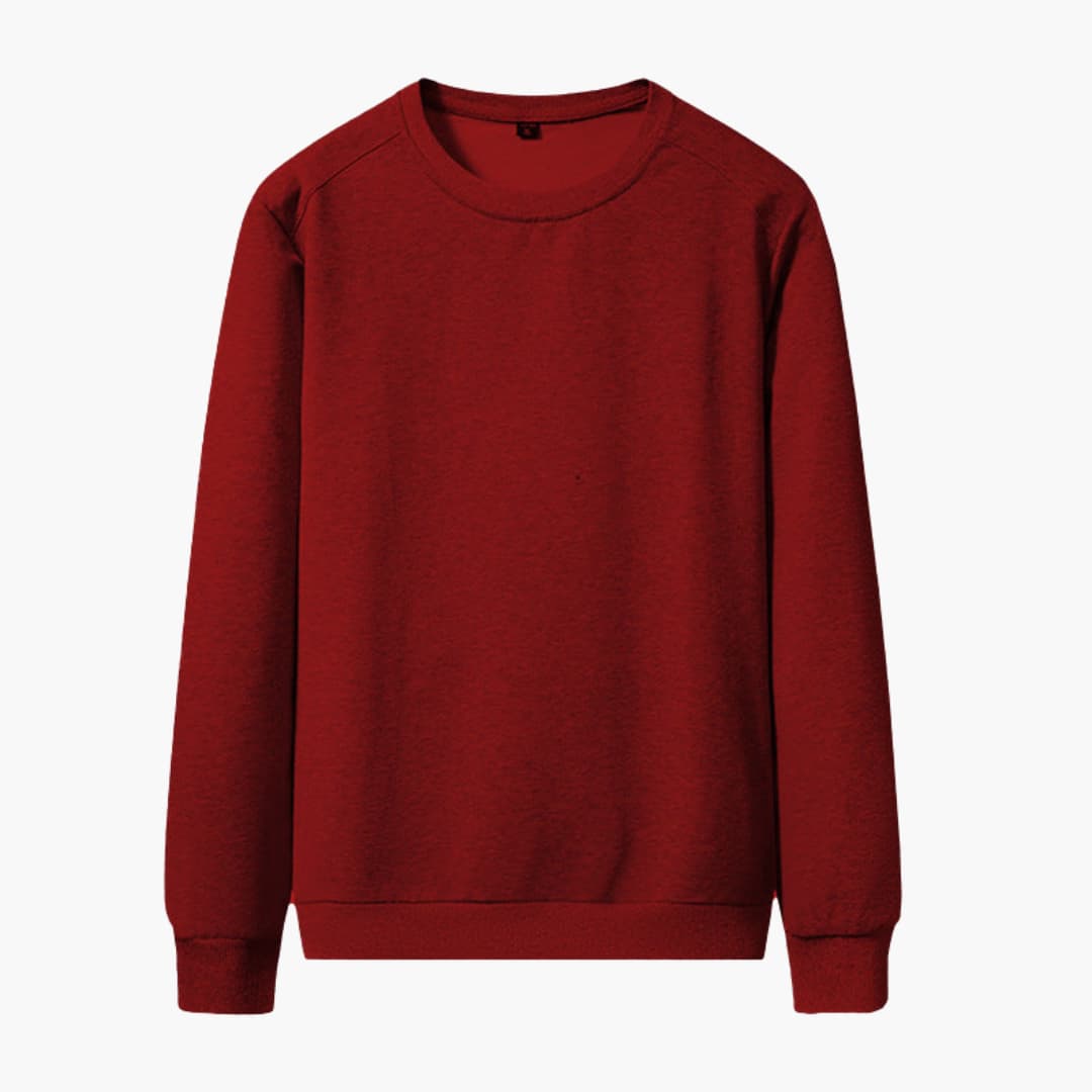 Women's round neck sports sweatshirt