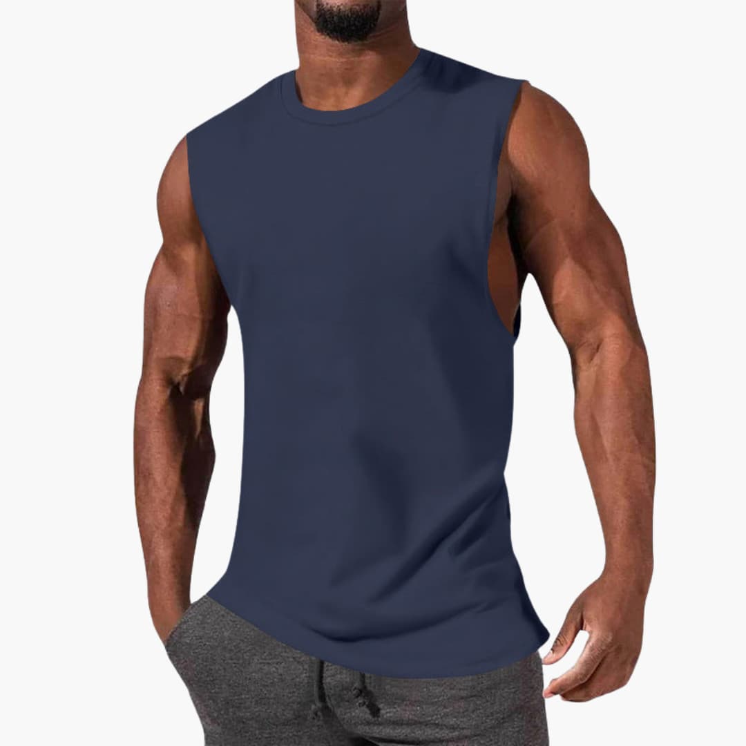 Débardeur de sport homme avec larges emmanchures