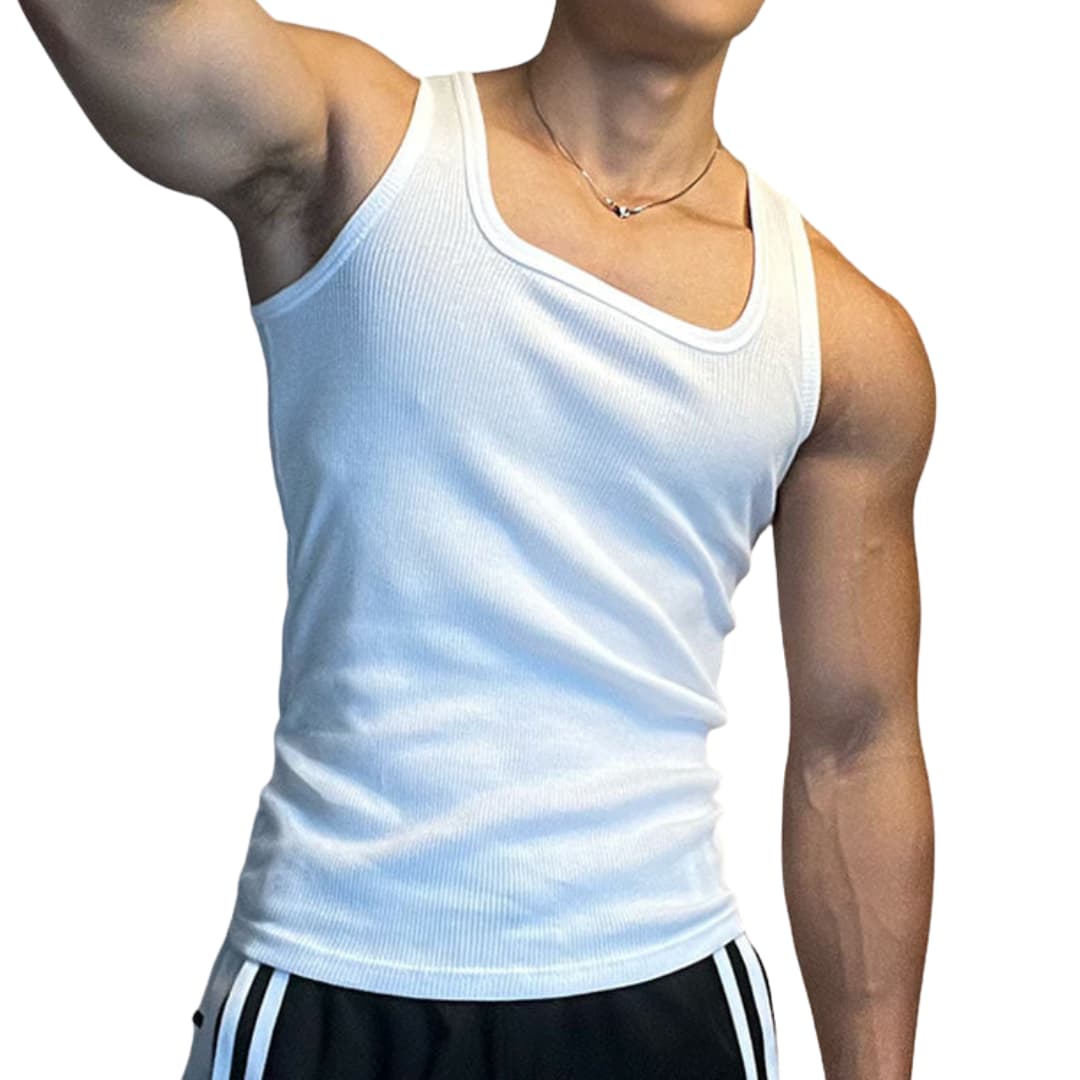 Herre ærmeløs tanktop