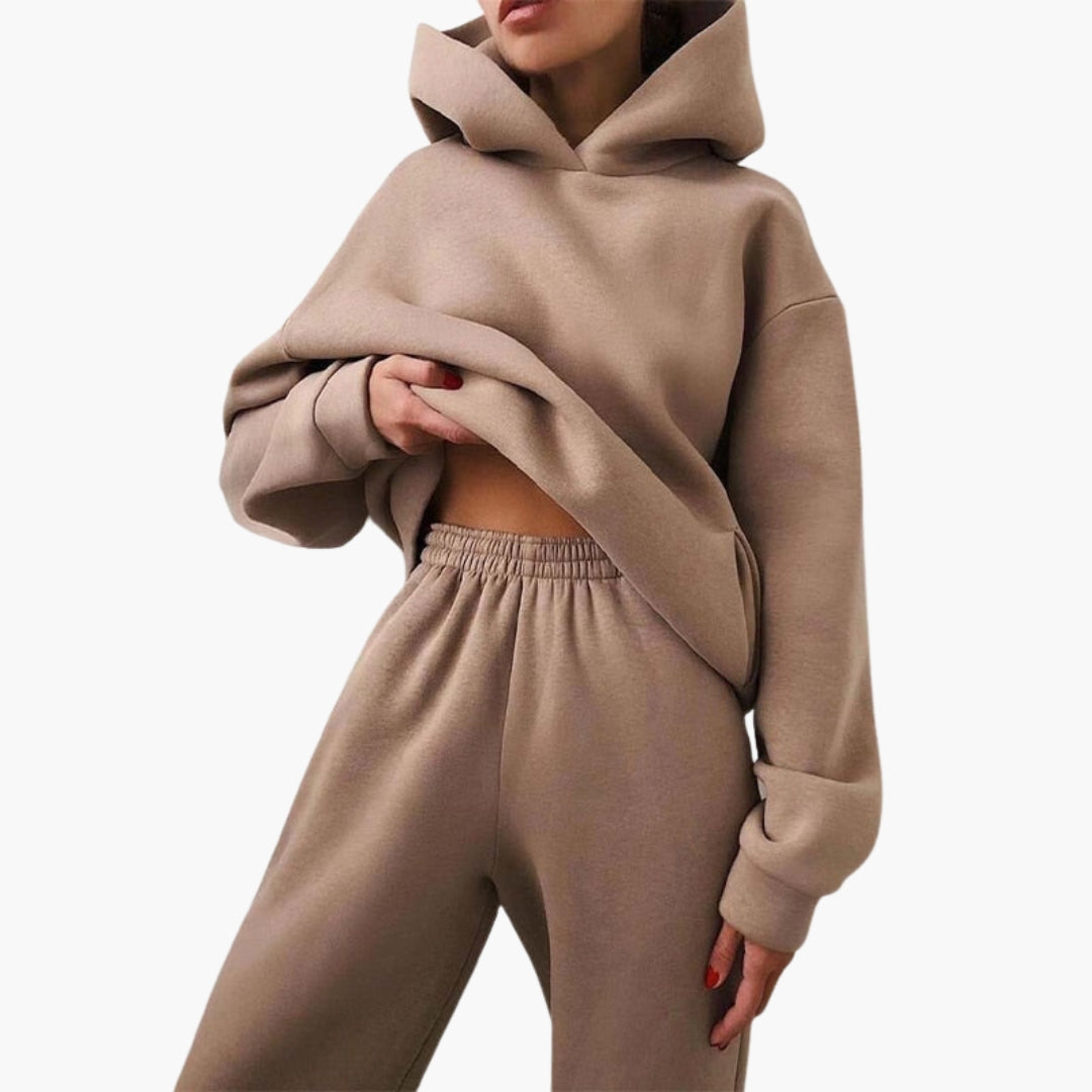 Ensemble Jogging Femme avec Haut à Capuche