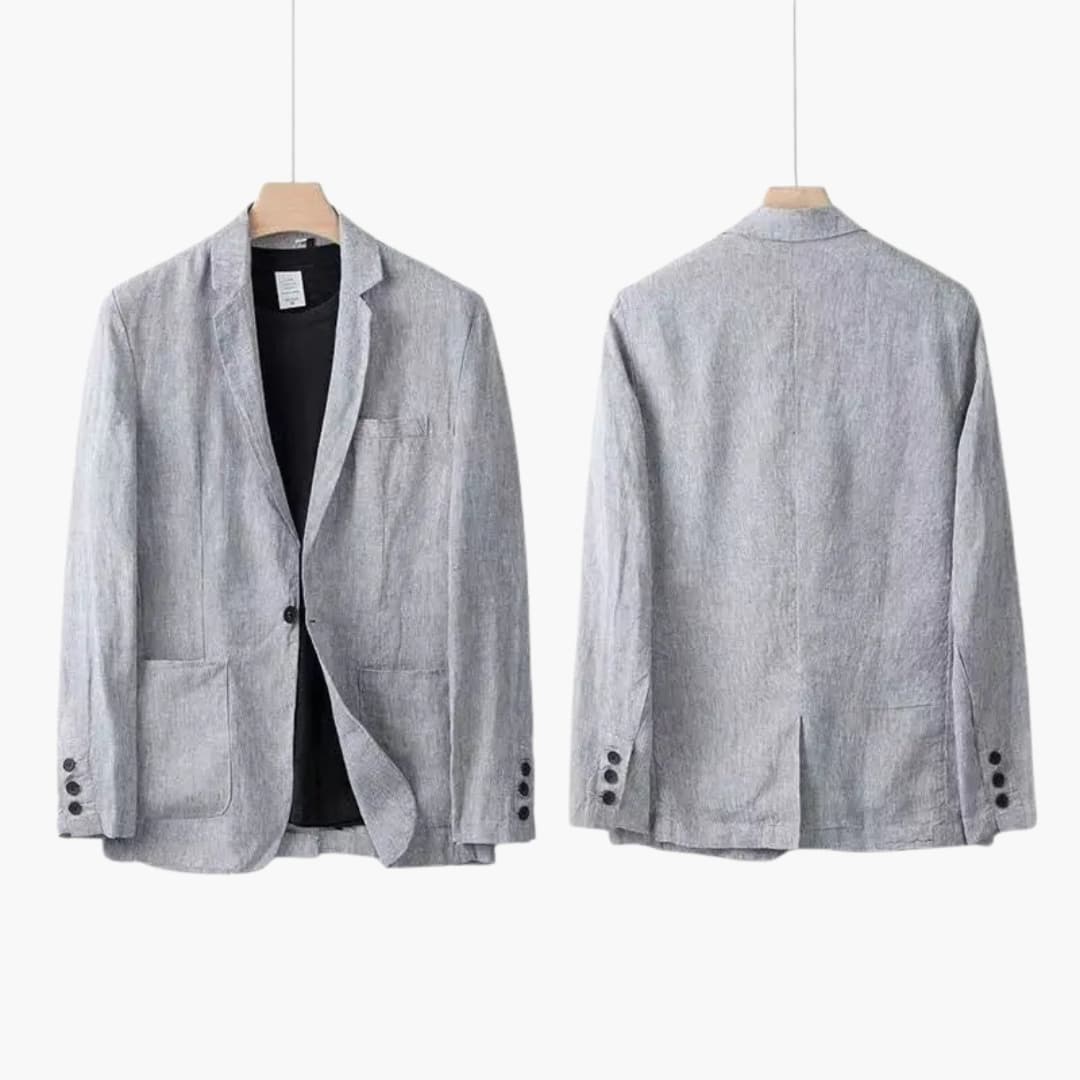 Ensemble costume homme avec blazer et pantalon droit