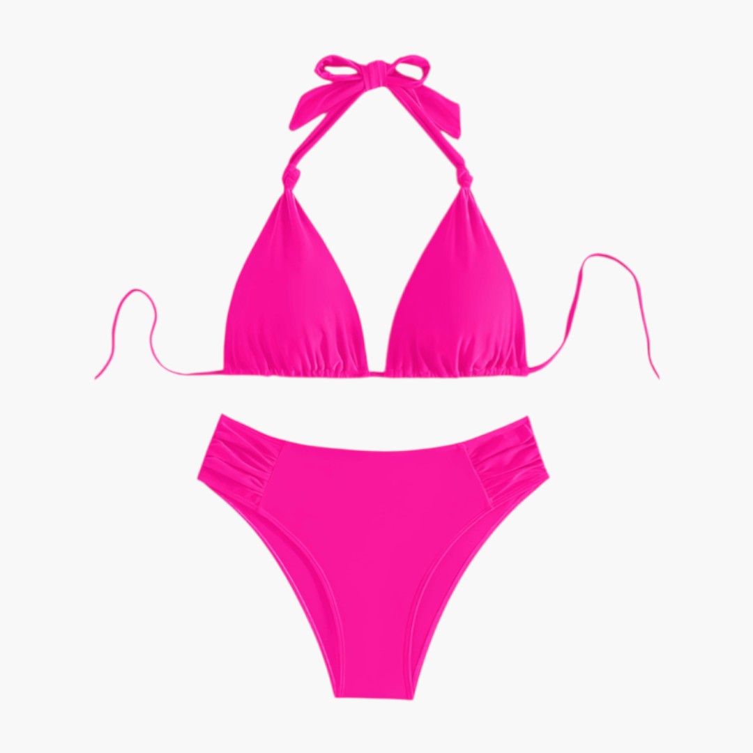 Bikini sæt til kvinder med trekantet overdel