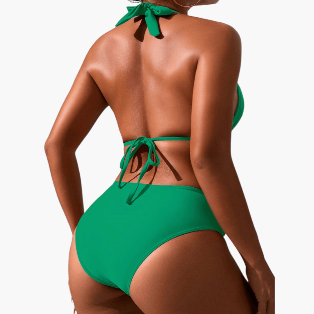 Bikini sæt til kvinder med trekantet overdel
