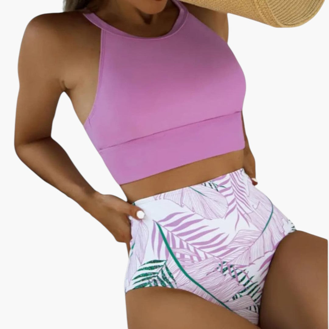 Bikini sæt til kvinder med blomsterprint