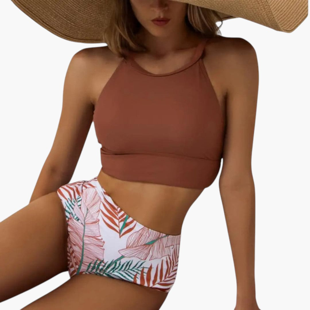 Bikini sæt til kvinder med blomsterprint