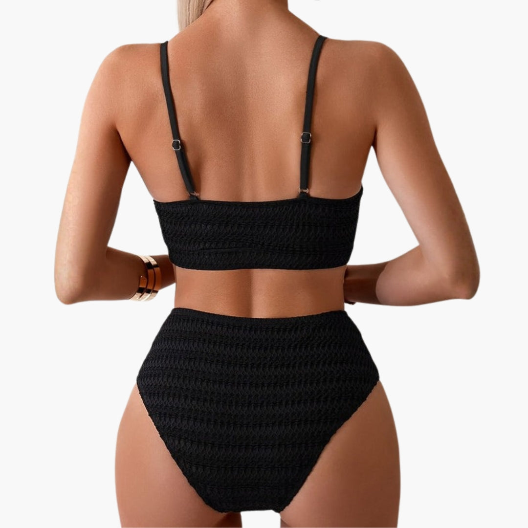 Bikini sæt til kvinder med højtaljet underdel