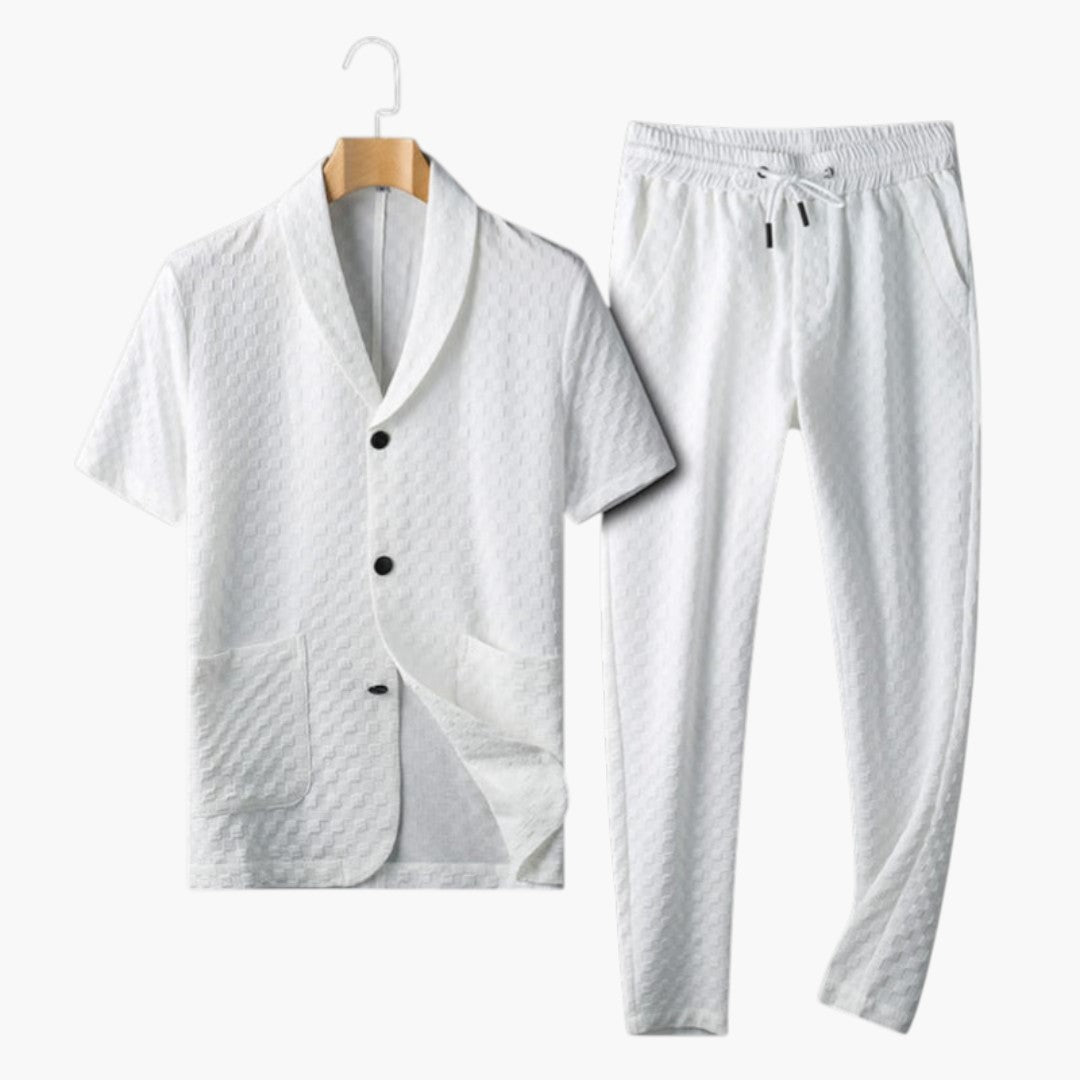 Ensemble de vêtements d'intérieur d'été hommes