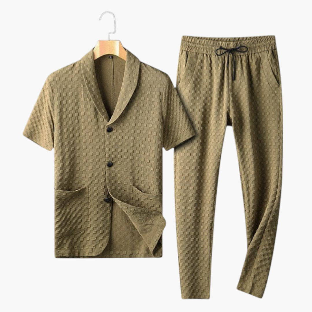 Ensemble de vêtements d'intérieur d'été hommes