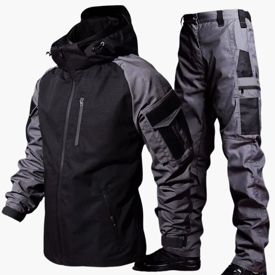 Ensemble homme extérieur avec veste