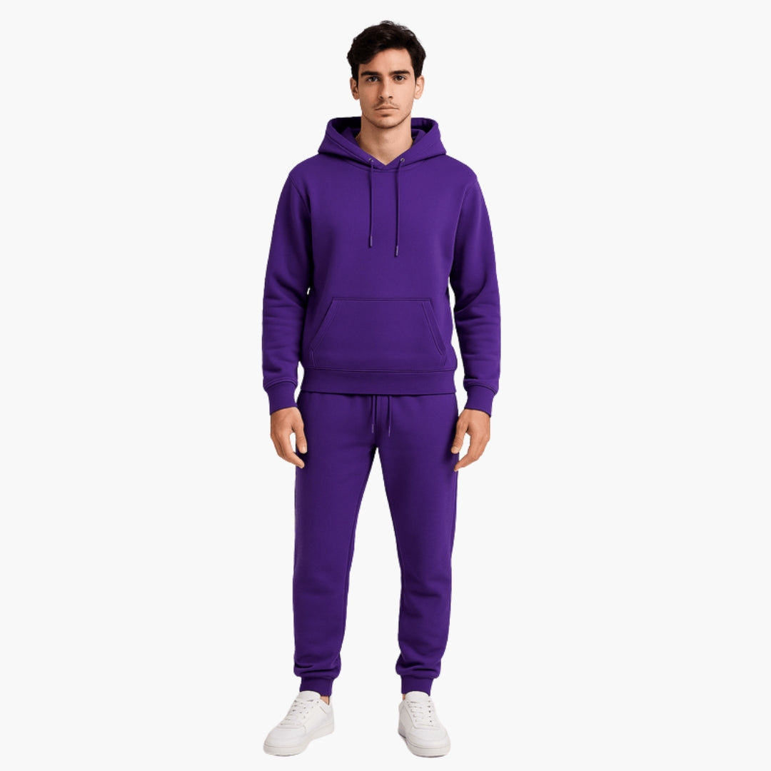 Ensemble survêtement homme avec sweat à capuche