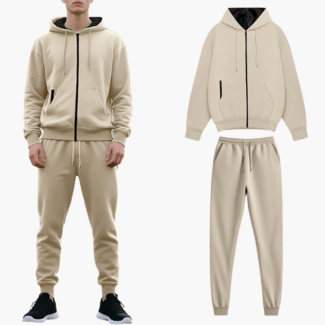 Ensemble survêtement homme avec pantalon jogging