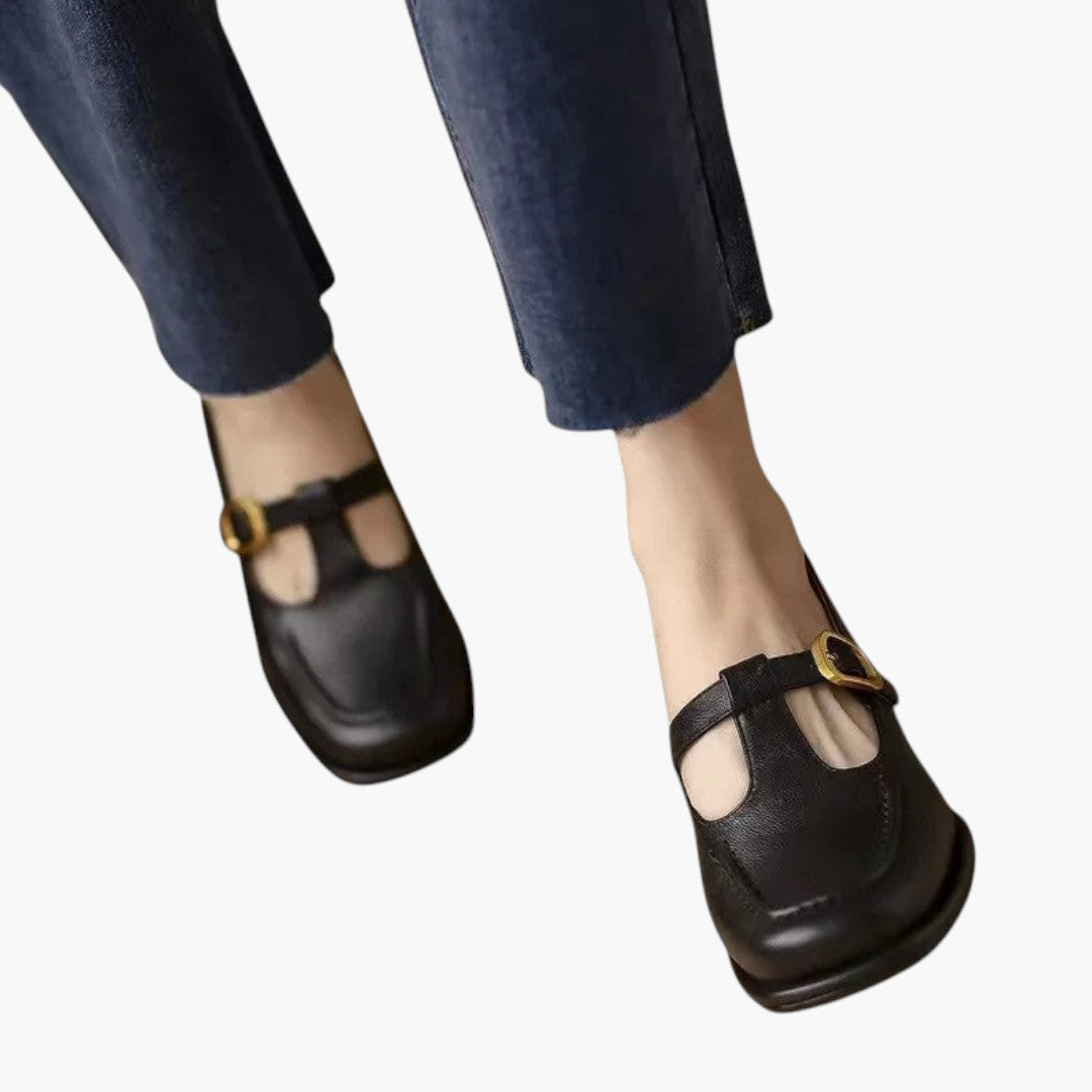 Femmes Chaussures Mary Jane avec Bride T et Semelle Orthopédique