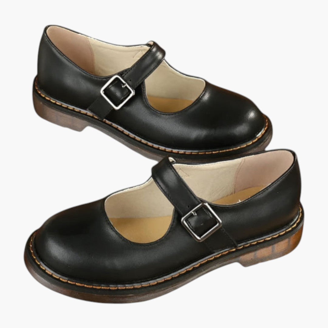 Femmes Chaussures Mary Jane avec Bride et Bout Rond