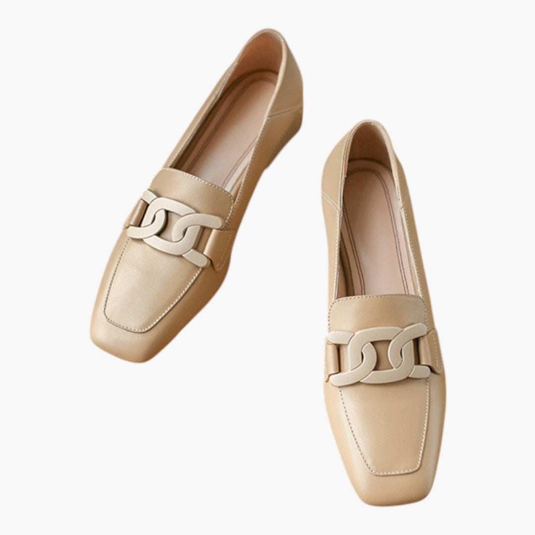 Femmes Mocassins Orthopédiques avec Semelle Contournée