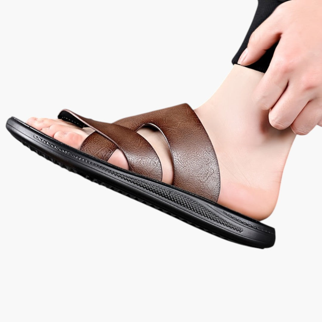 Homme Confortables Sandales a Structure Respirante et Semelle Légère