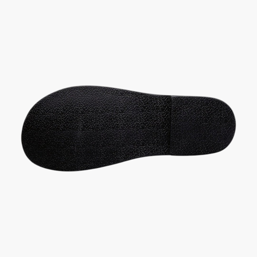 Hommes Sandales a Dessus Microfibre et Semelle Caoutchouc