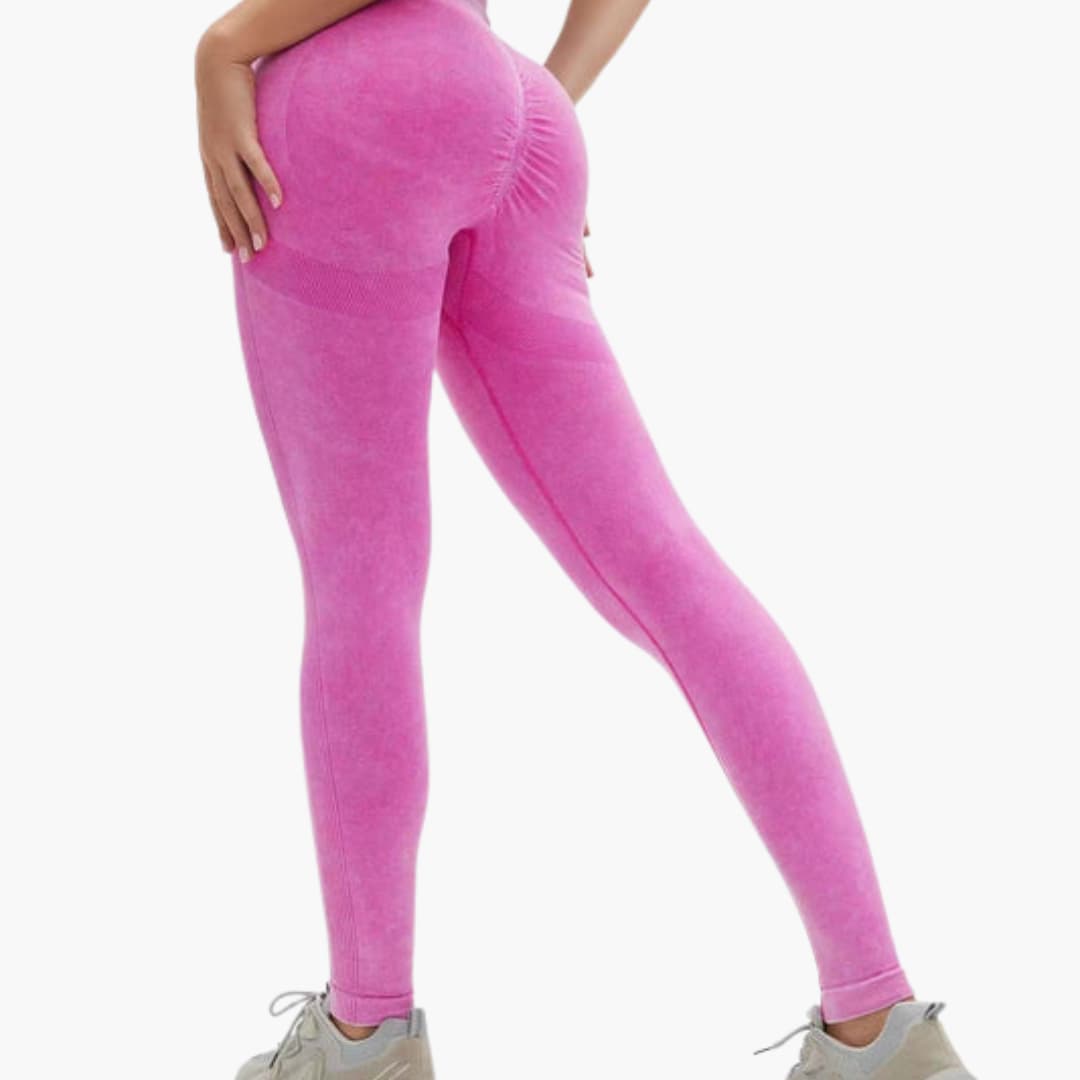 Damen Sportleggings mit hoher Taille und elastischem Halt