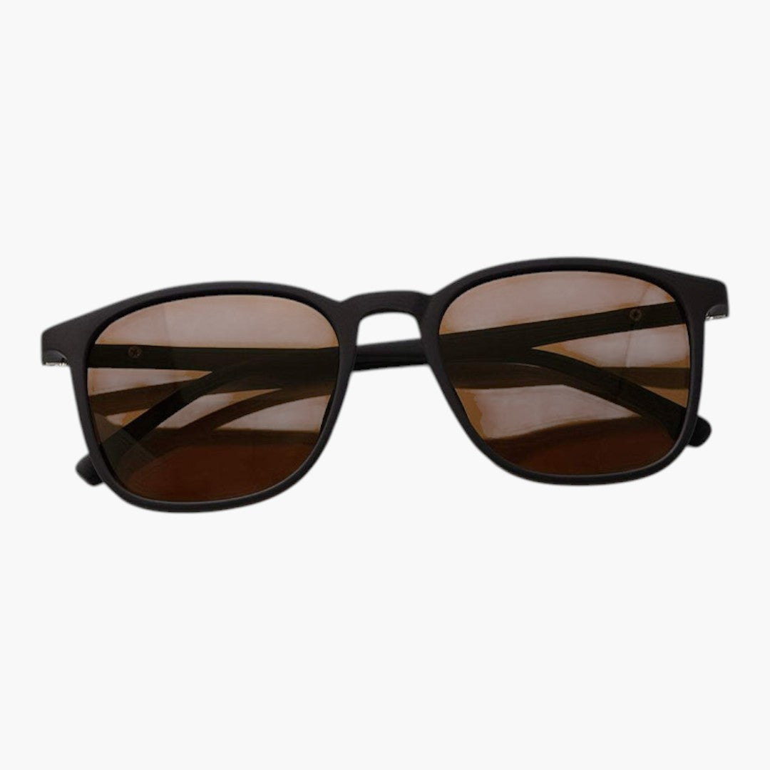 Lunettes de Soleil Femme Carrées avec Verres Teintés et Branches Fines