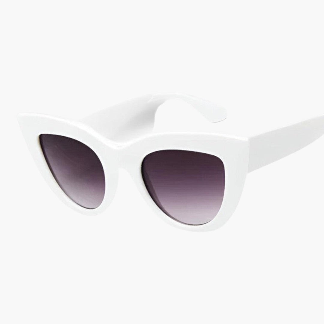 Lunettes de Soleil Femme avec Monture Cat Eye et Verres Teintés