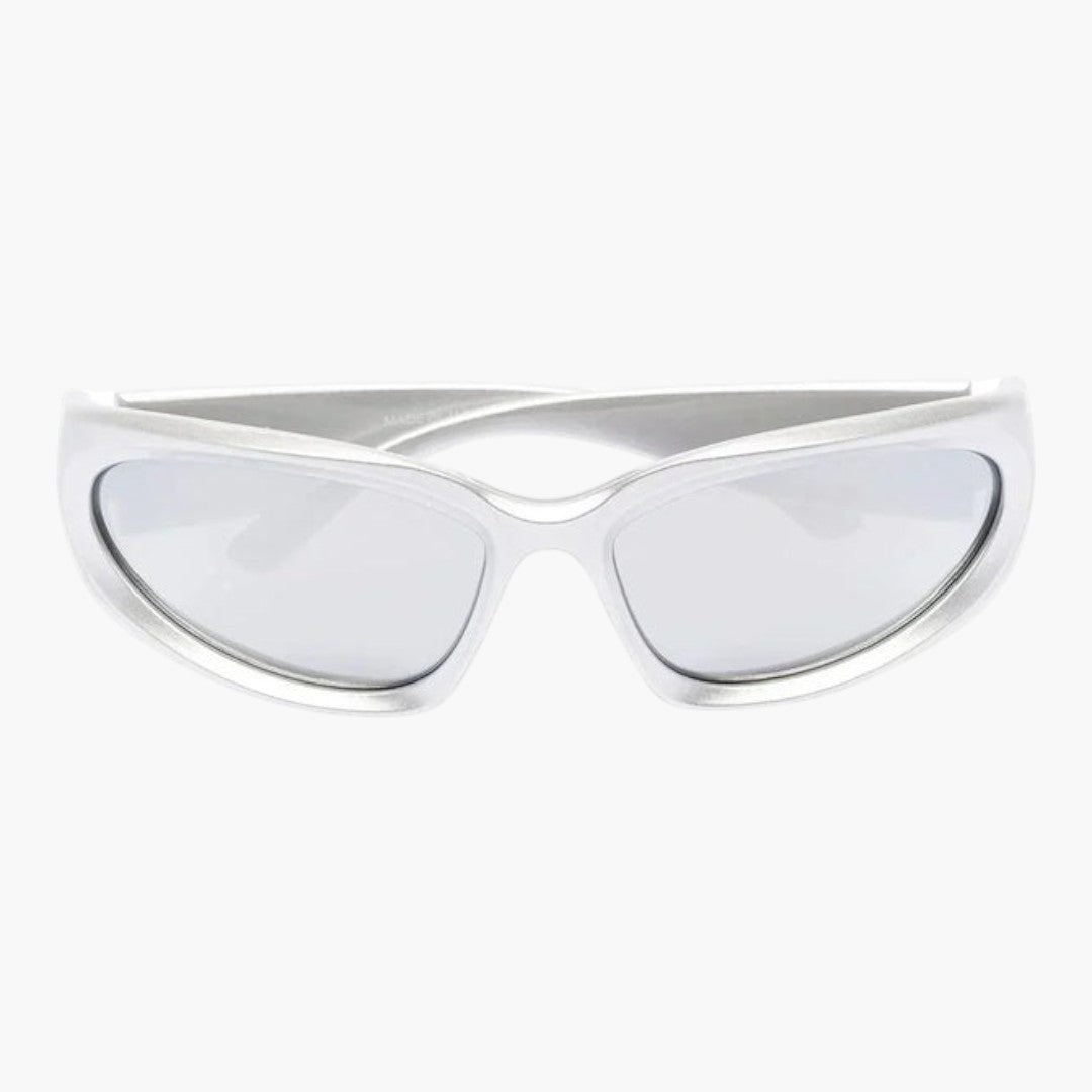 Lunettes de Soleil Femme avec Monture Enveloppante et Verres Teintés