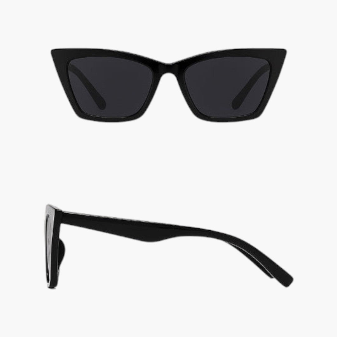 Lunettes de soleil femmes avec verres teintés et forme cat eye