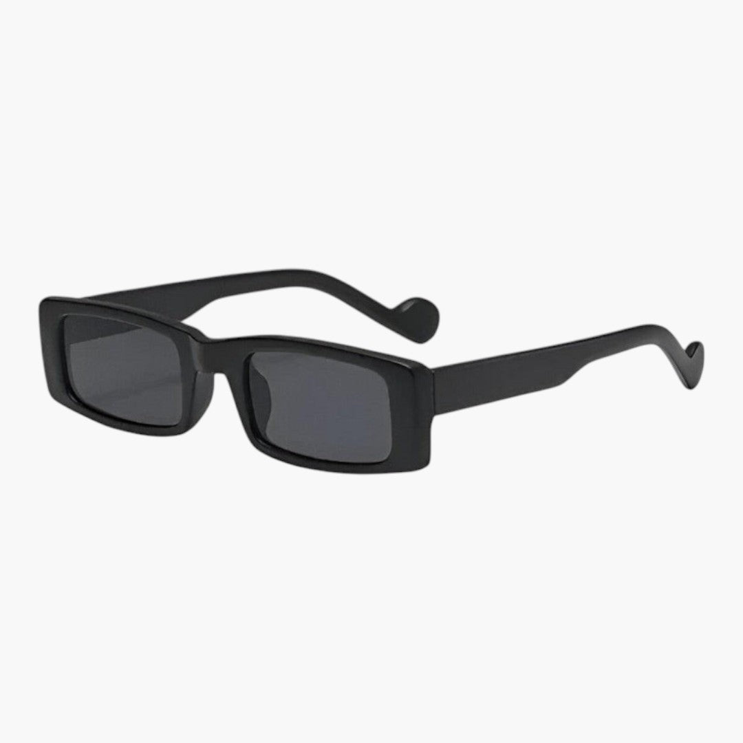 Lunettes de soleil femmes a monture carrée et verres teintés