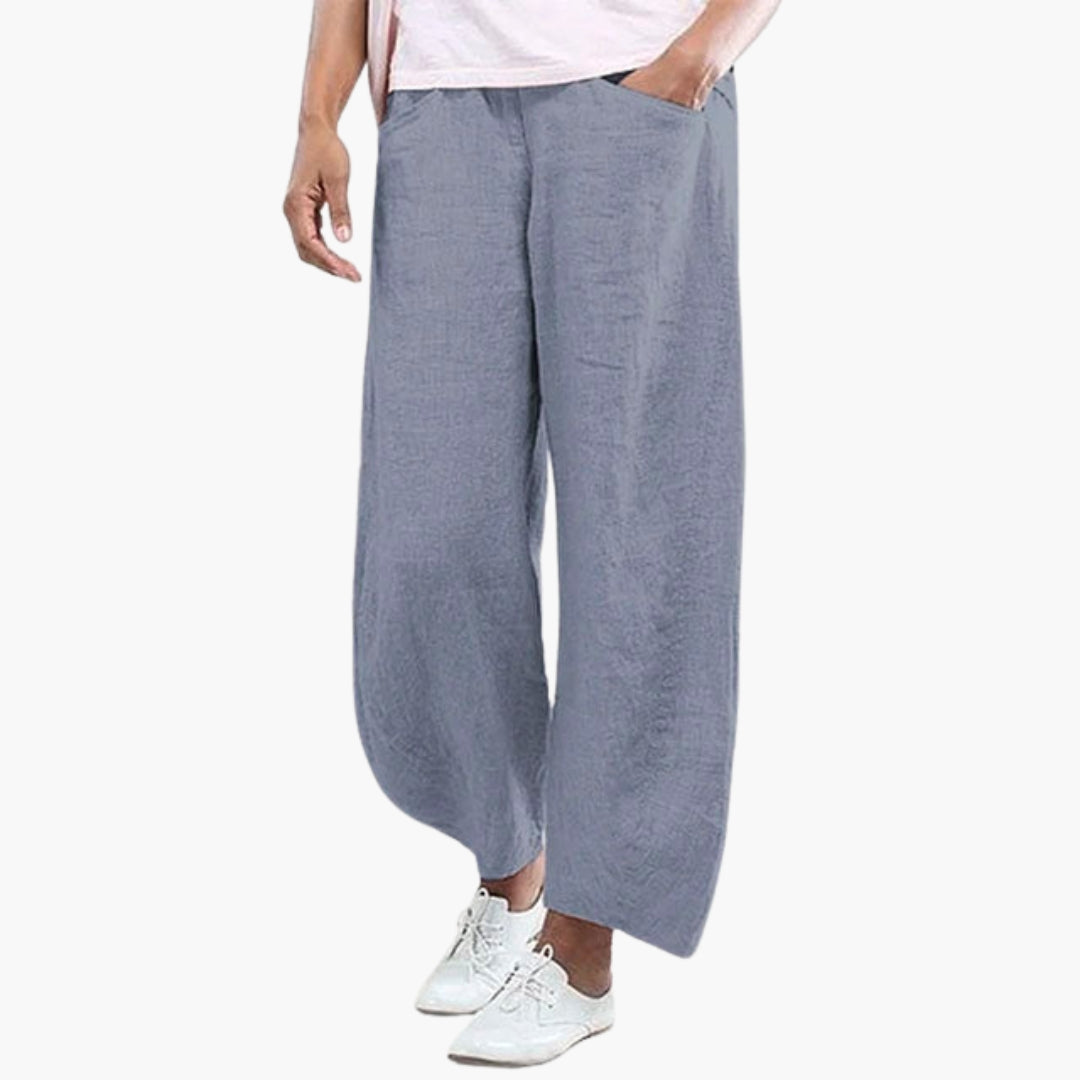 Pantalon Femme avec Taille Élastique