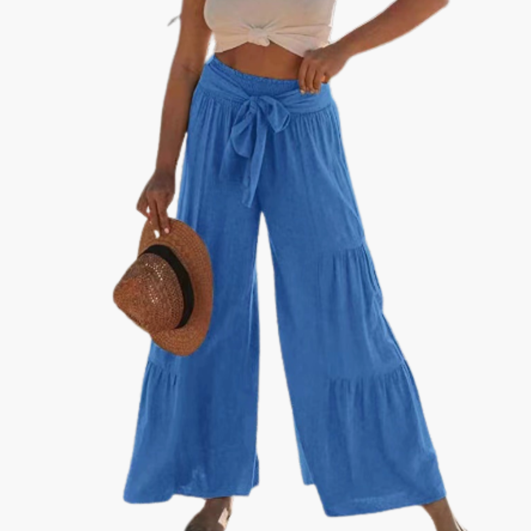Women's Pants with Elastic Waist for Summer
