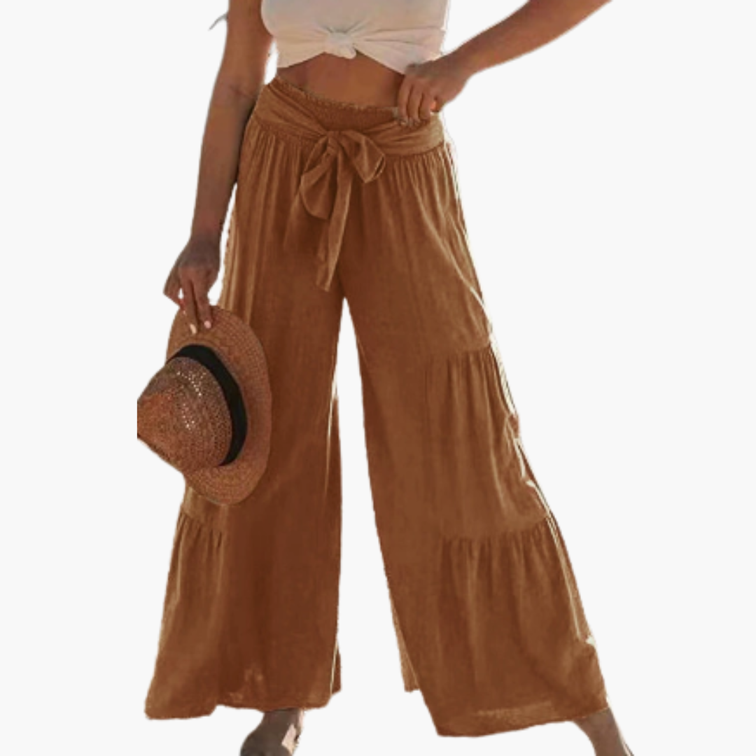 Women's Pants with Elastic Waist for Summer