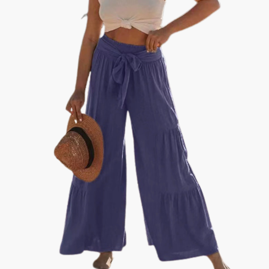 Women's Pants with Elastic Waist for Summer