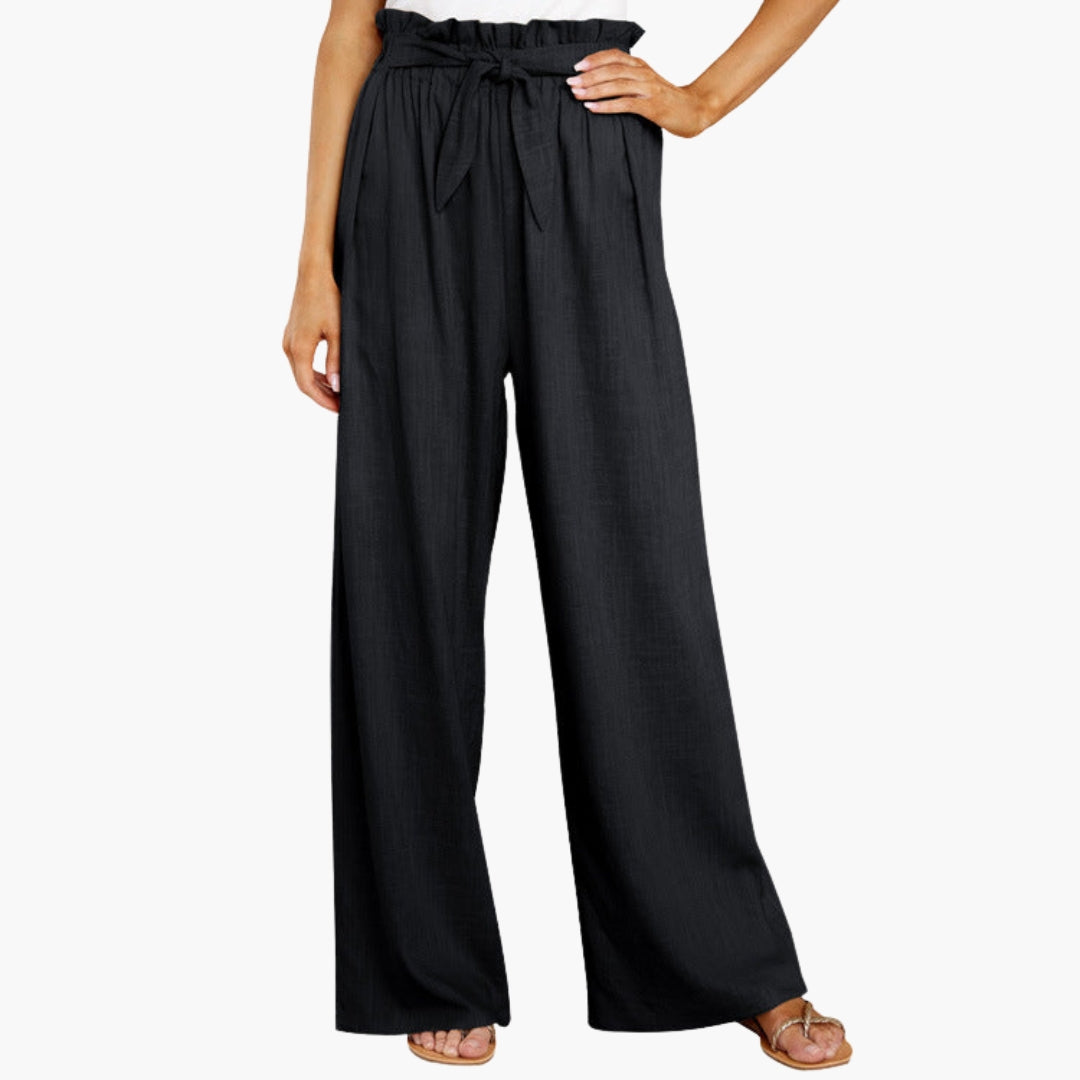 Pantaloni Estivi Larghi da Donna con Gambe Ampie