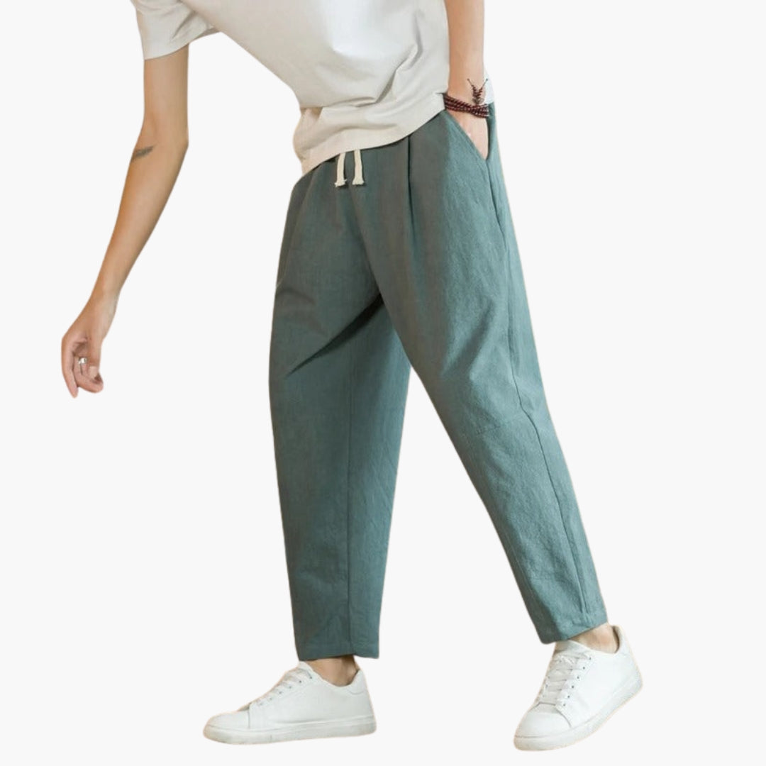 Pantalon d’Été Homme a Poches Pratiques