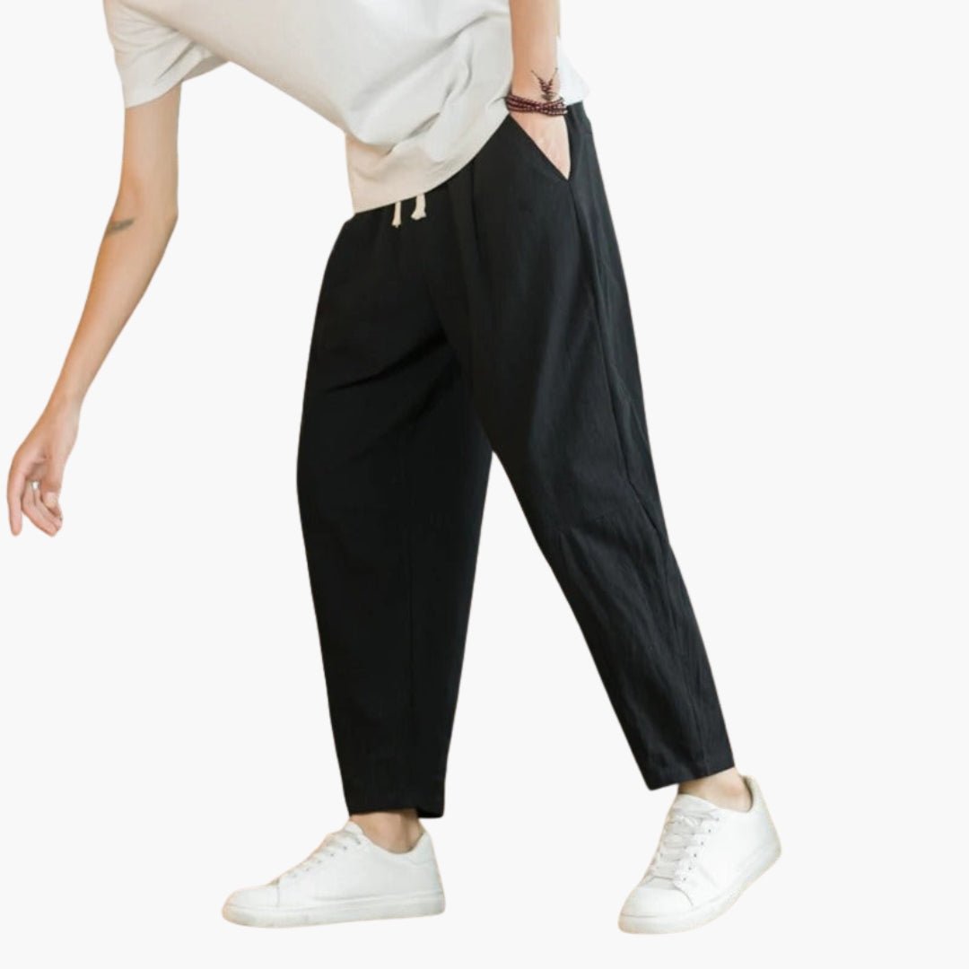 Pantalon d’Été Homme a Poches Pratiques