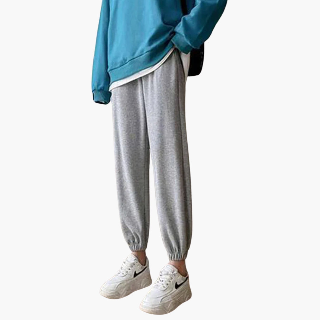 Pantaloni da jogging donna con vita a coulisse