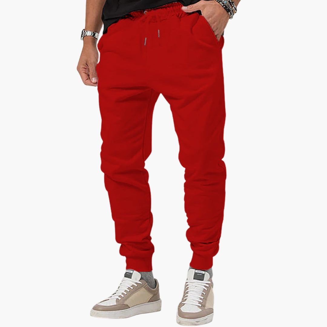 Pantalon de sport homme à taille élastique