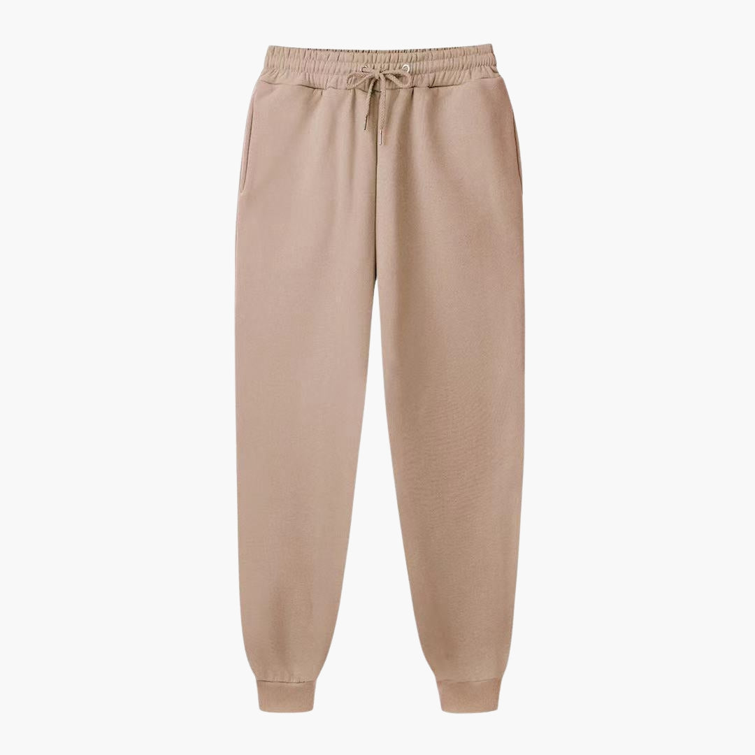Pantalon femme avec taille élastique et poches