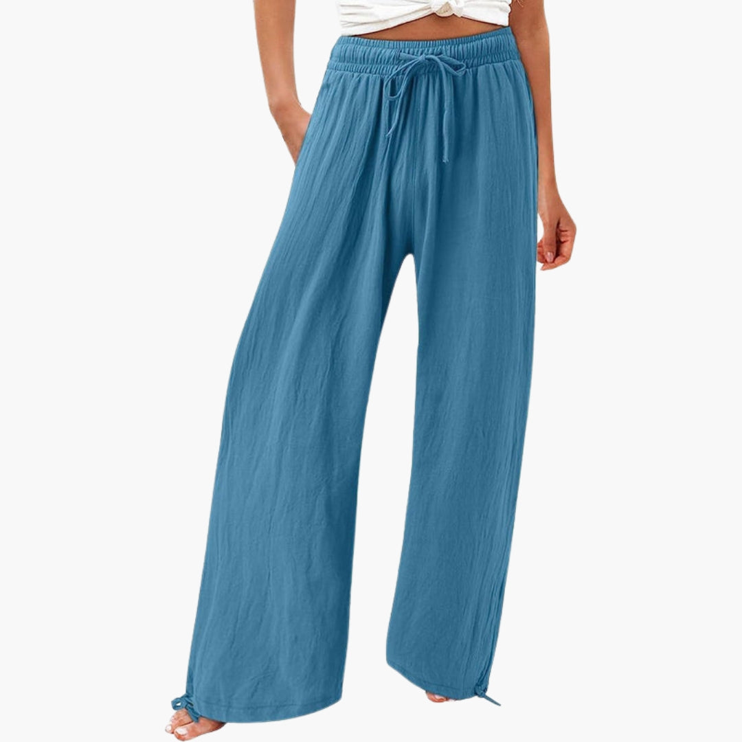 Pantalons pour femmes avec poches latérales