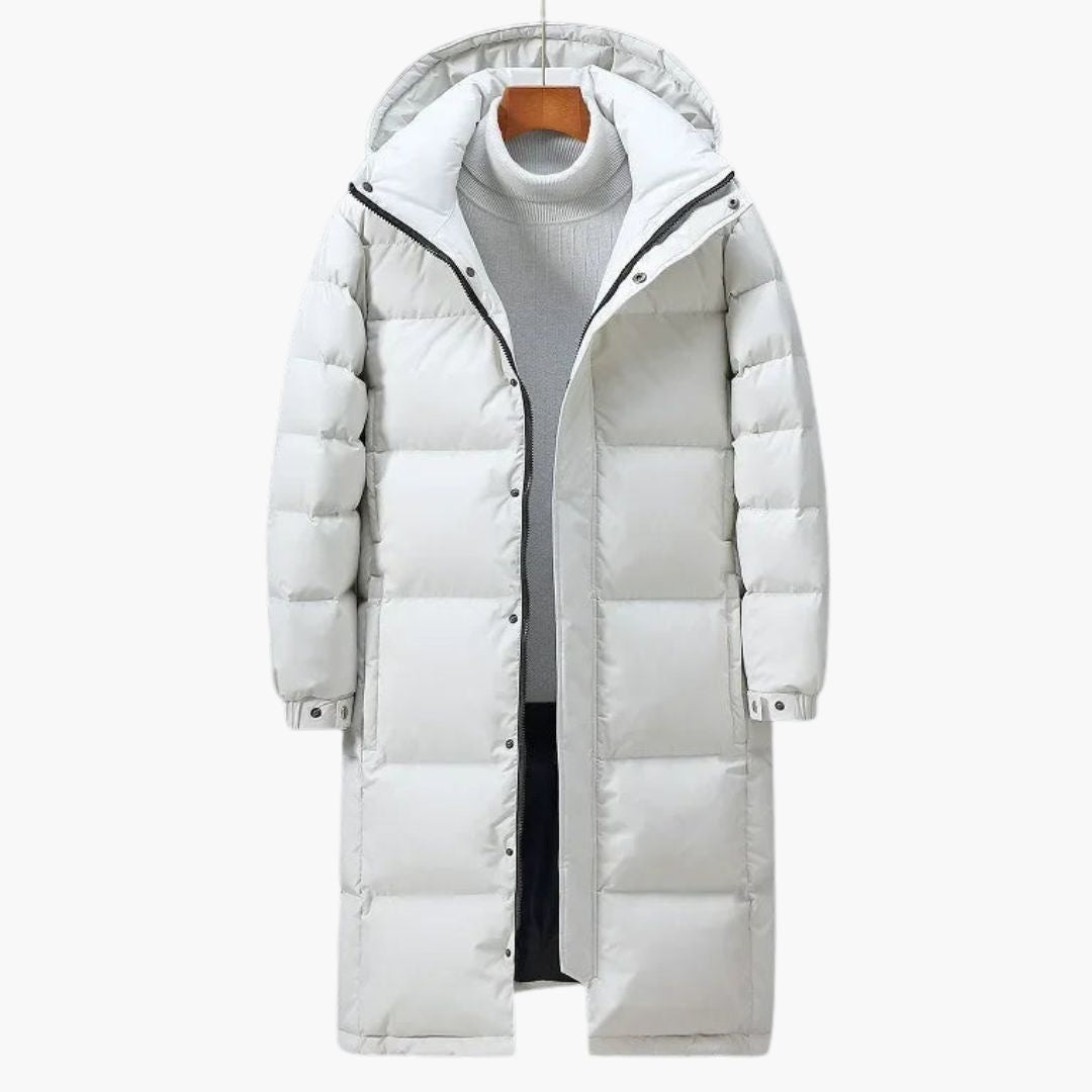 Parka Longue Homme avec Capuche